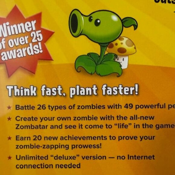 Plants V. Zombies + Vampires V. Zombies PC CD-ROM Set - Picture 11 of 16